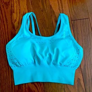 Gymshark teal sports bra